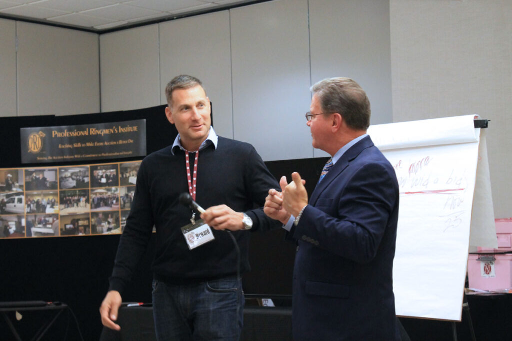 Bid Calling Instruction PRI Professional Ringmen's Institute