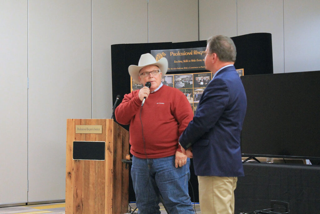 Bid Calling Instruction PRI Professional Ringmen's Institute